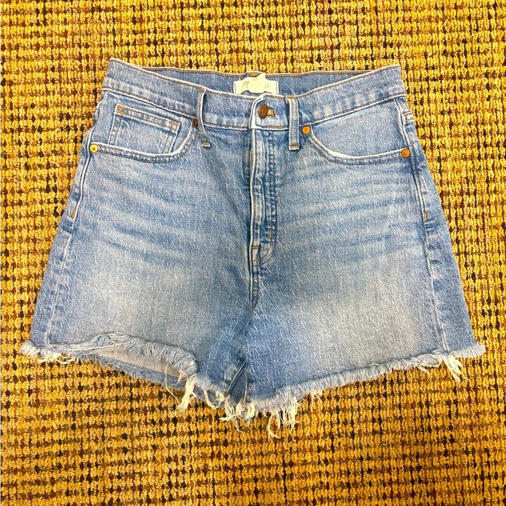 Madewell High Rise Denim Shorts